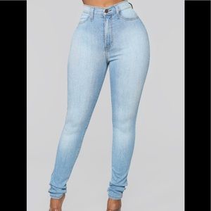 Highly Waist Skinny Jeans